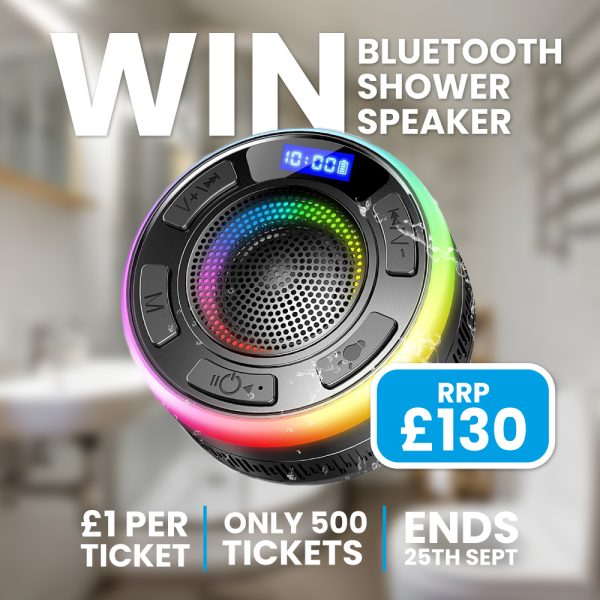 Bluetooth Waterproof Shower Speaker! | PARTY IN THE SHOWER!