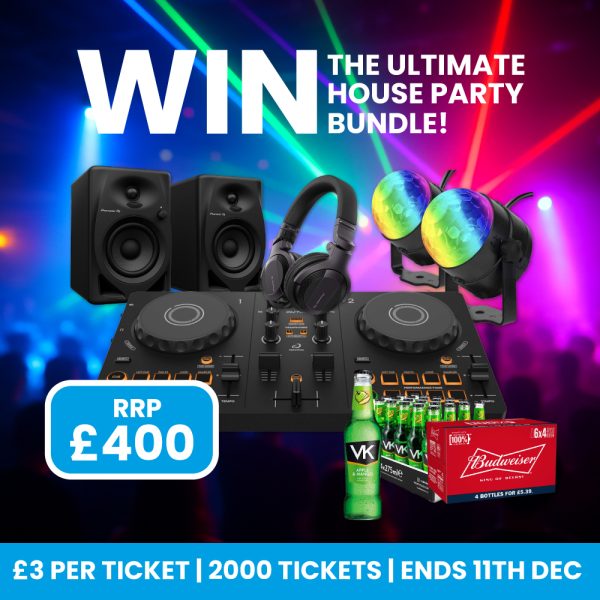 ULTIMATE HOUSE PARTY BUNDLE! | Decks, Speakers, Lights & Drinks!