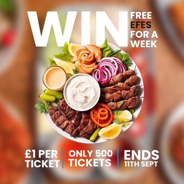 FREE EFES FOR A WEEK! | ONE MEAL PER NIGHT!
